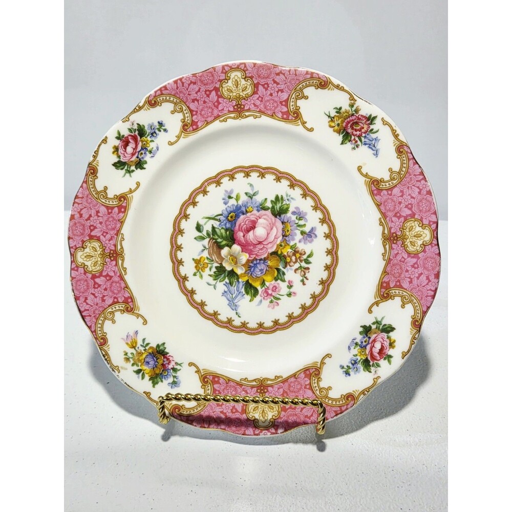 Royal Albert Lady Carlyle 8" Salad Plate Bone China England